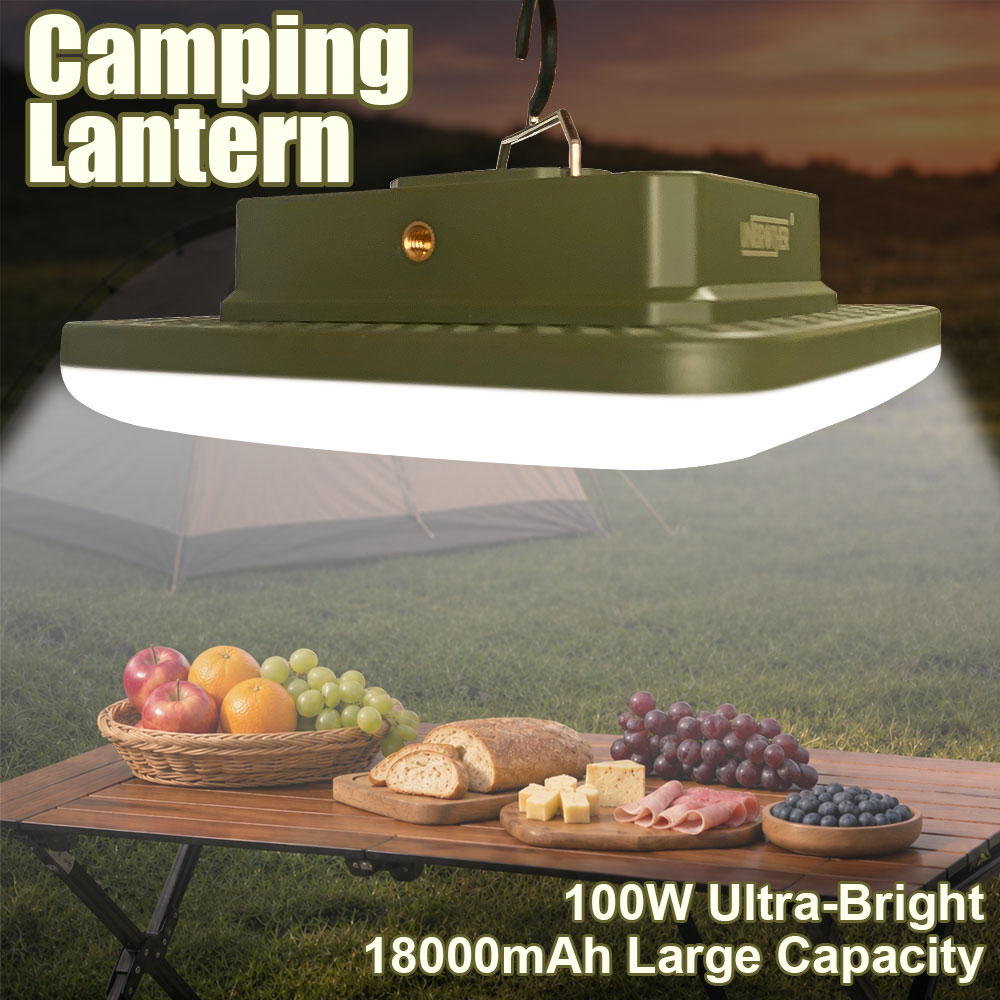 Outdoor Power Repair - Linterna de Camping de 18000mAh, Luz