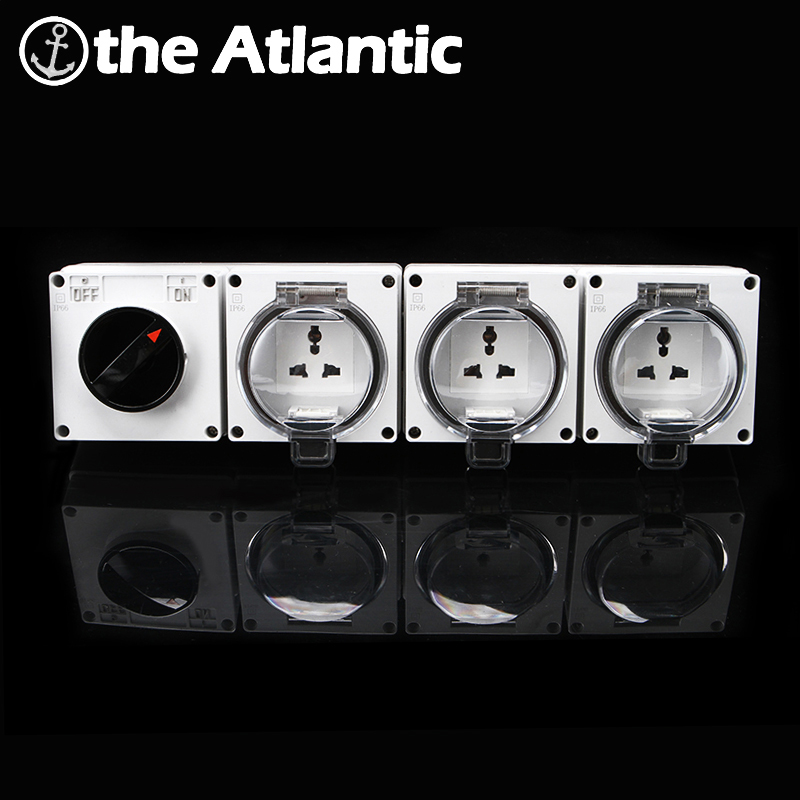 Outdoor Power Inlet Box - Enchufe Universal resistente a la intemperie
