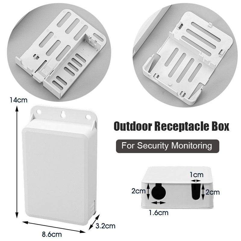 Outdoor Power Receptacle Box - Caja de Conexiones para Exteriores, Tipo