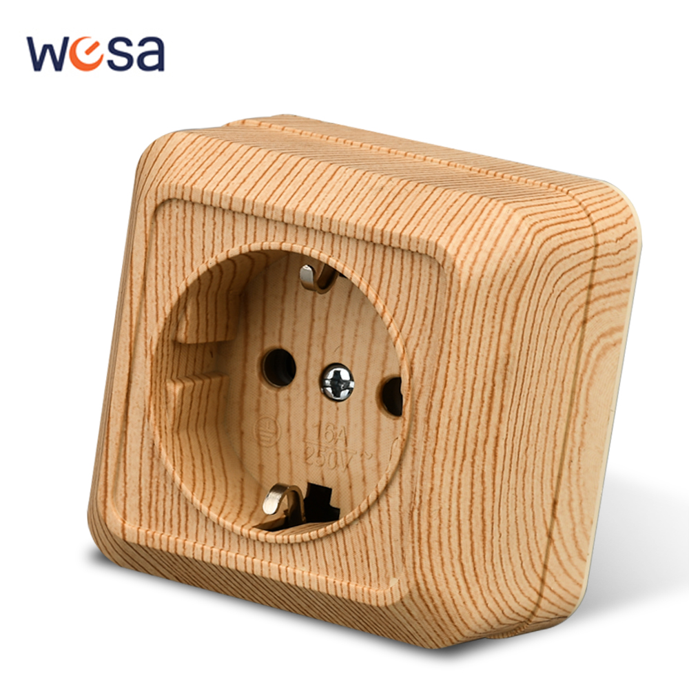 Outdoor Power Module - WESA-enchufe de superficie de pared de