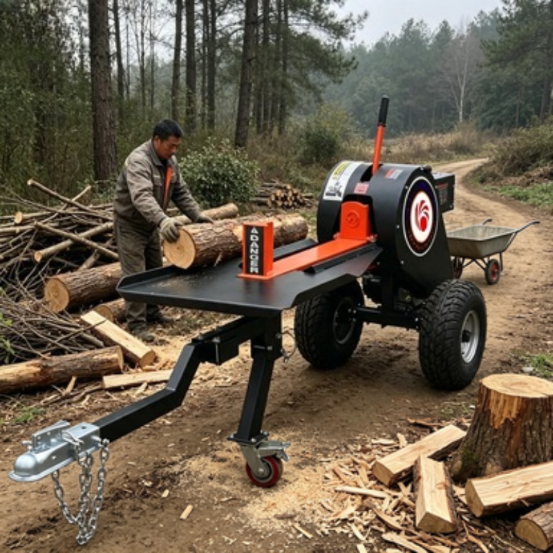 Log Splitter Electric - Rajadora de Leña Eléctrica de 7