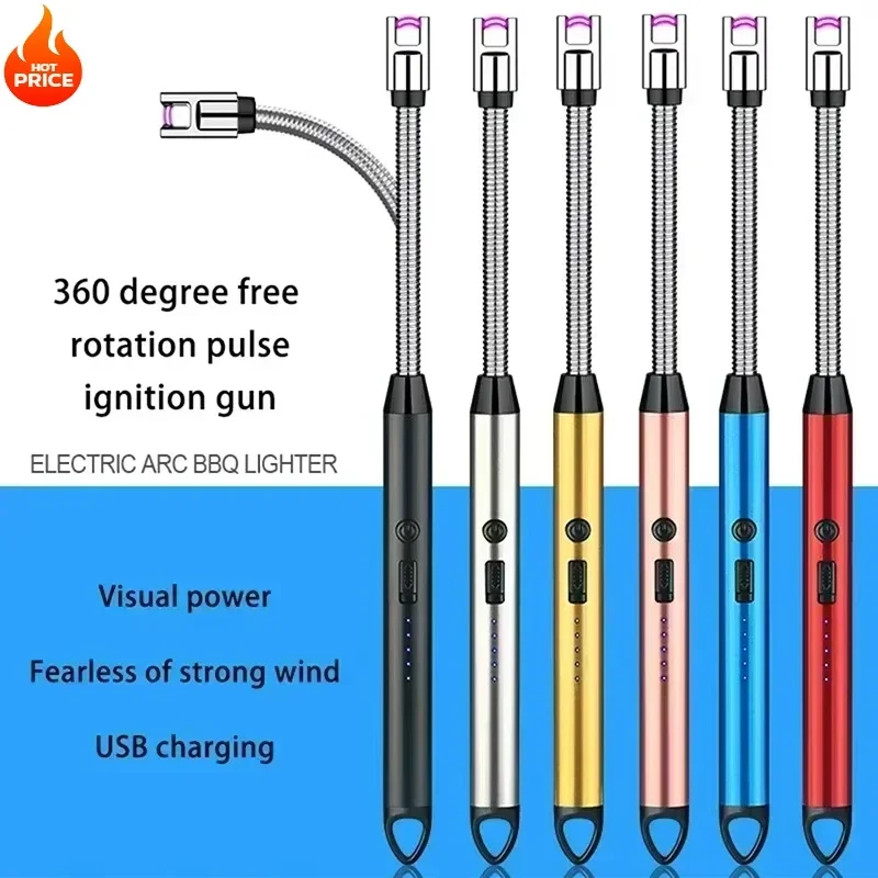 Outdoor Power Heater - 360 ° Encendedor electrónico portátil recargable