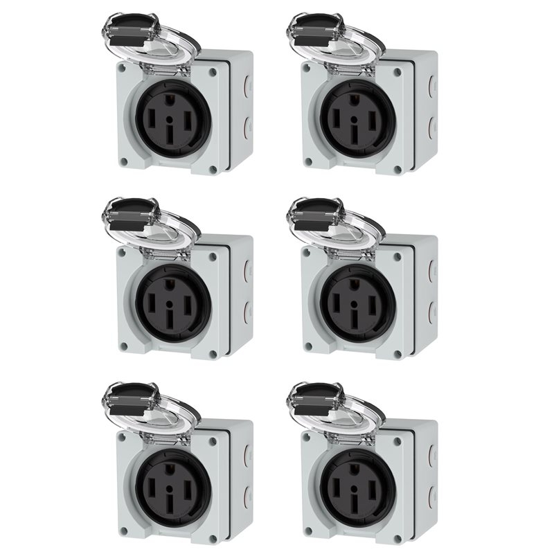 Outdoor Power Receptacle Box - Caja de toma de corriente Y17A