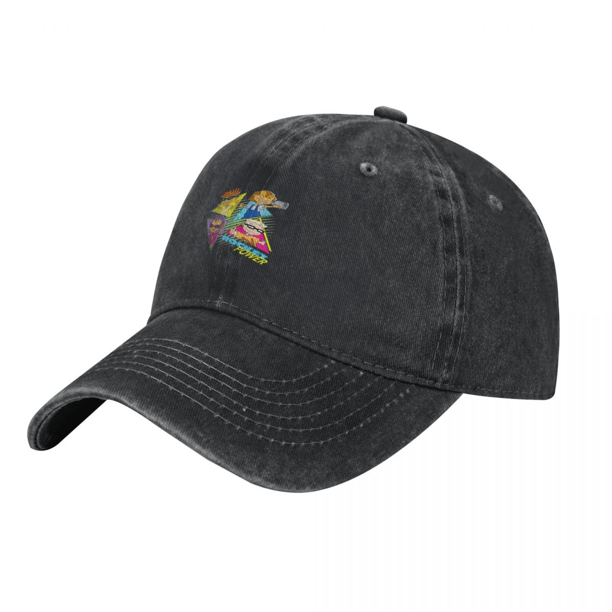 Outdoor Power Group - Gorra de béisbol retro con personajes