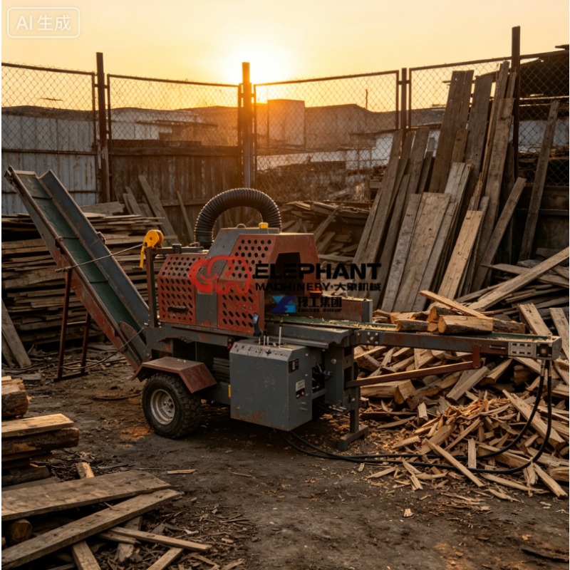 Log Splitter Electric - Oferta Especial: Procesador de Leña Automático