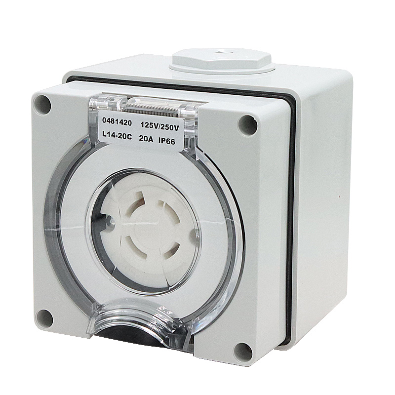 Outdoor Power Inlet Box - Caja de entrada de energía para