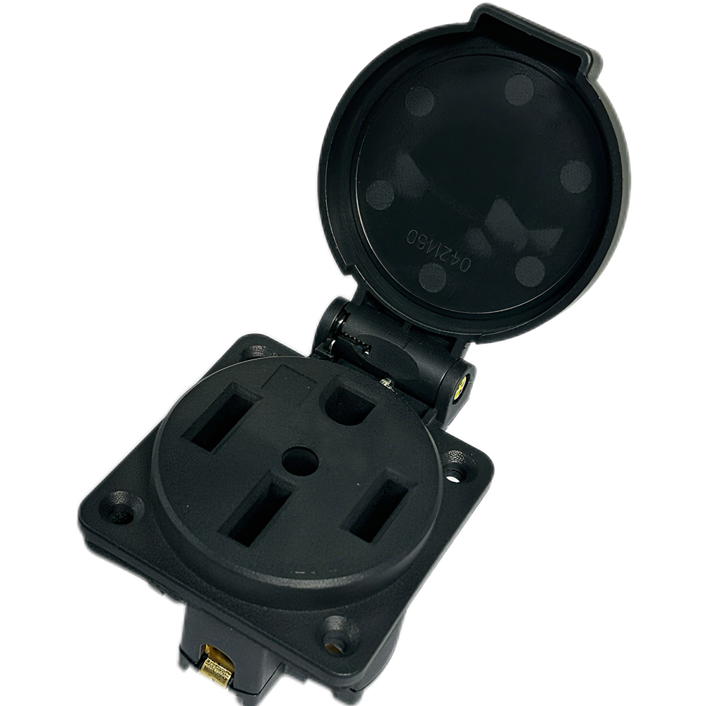 Outdoor Power Receptacle Box - Caja de Entrada de Energía para
