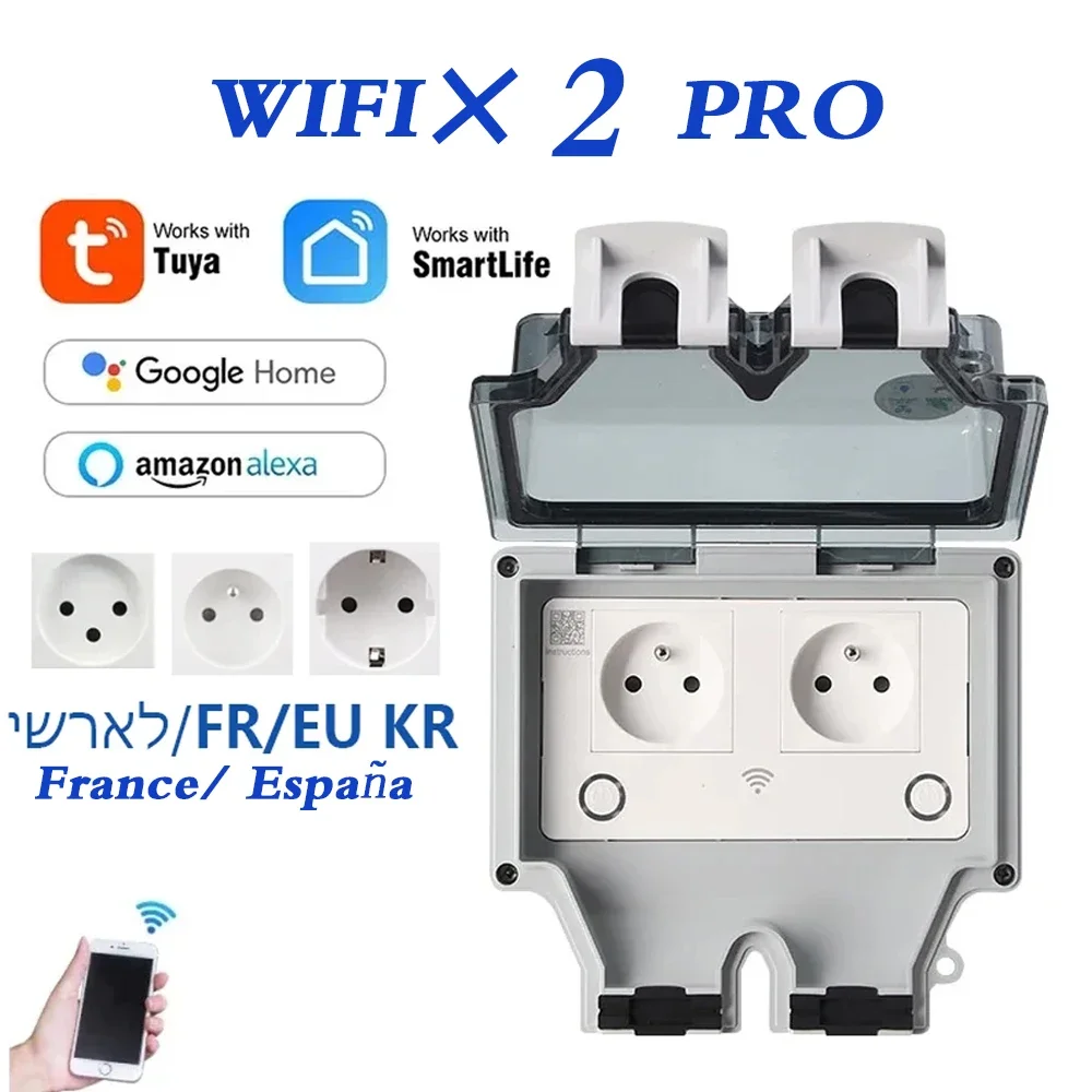 Outdoor Power Inlet Box - Toma de corriente de pared impermeable