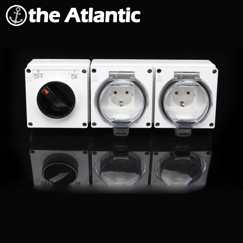 Outdoor Power Inlet Box - Toma DE corriente DE pared para
