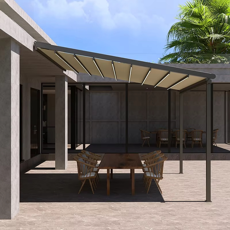 Outdoor Power For Gazebo - Pérgola de Aluminio para Jardín Exterior