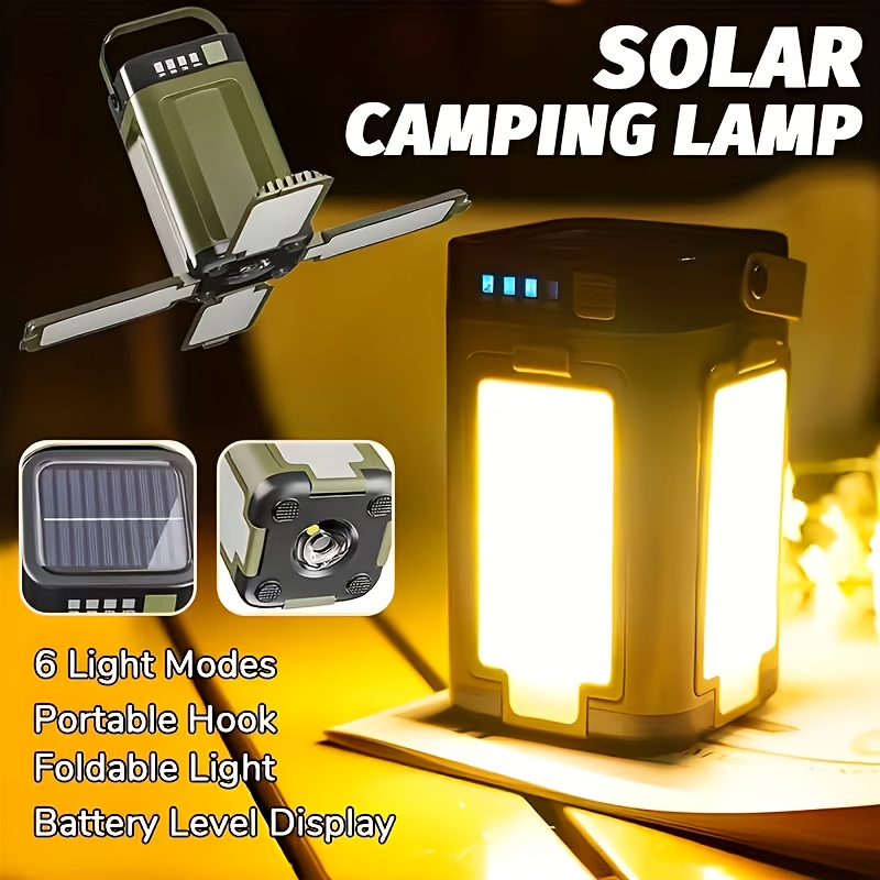 Lámpara Solar Portátil para Ca - Power Outdoor reseña y precio