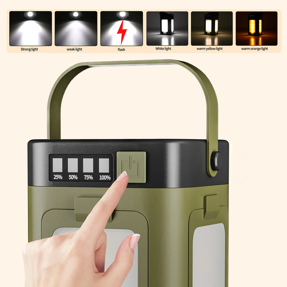 Lámpara Solar Portátil para Ca - Power Outdoor reseña y precio