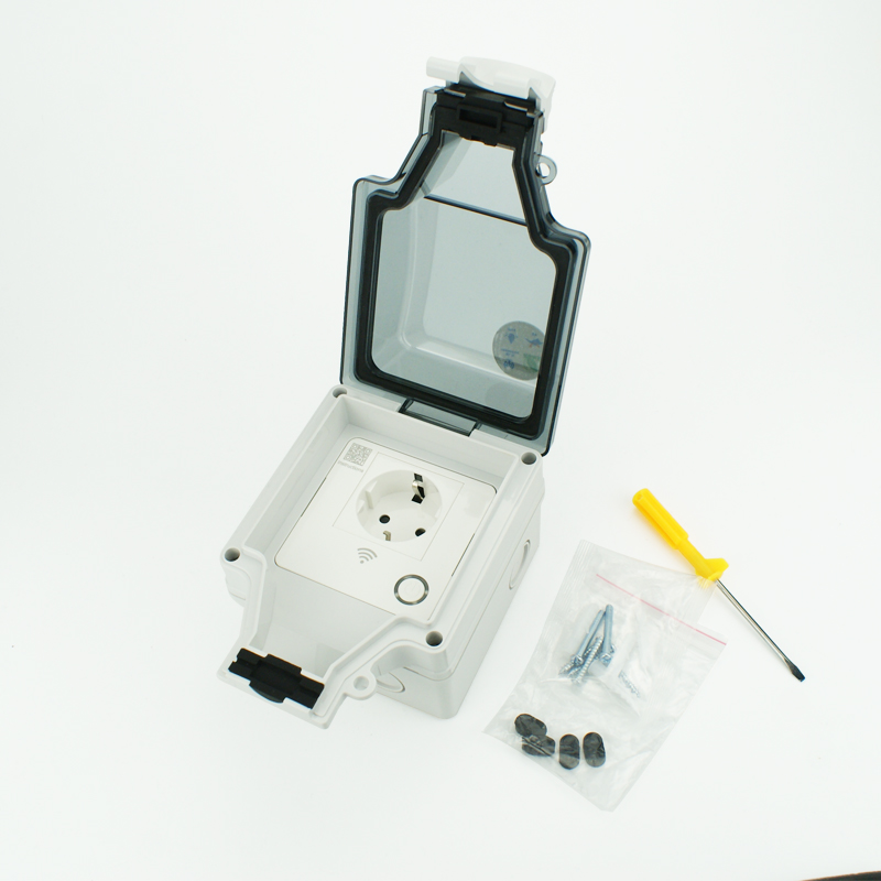 Tuya-enchufes eléctricos de pa - Outdoor Power Inlet Box reseña y precio