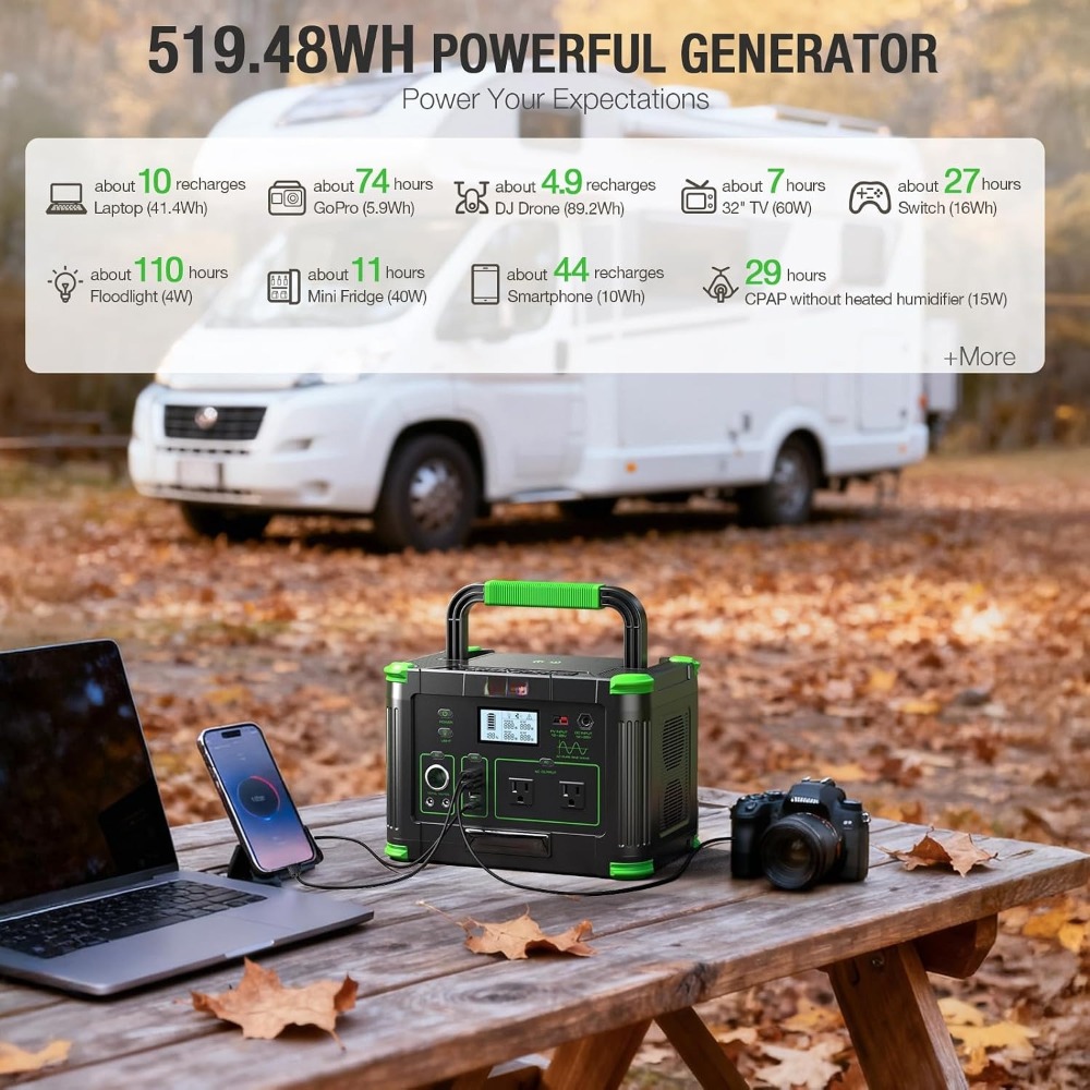 Estación de Energía Portátil L - Ac Outdoor Power reseña y precio
