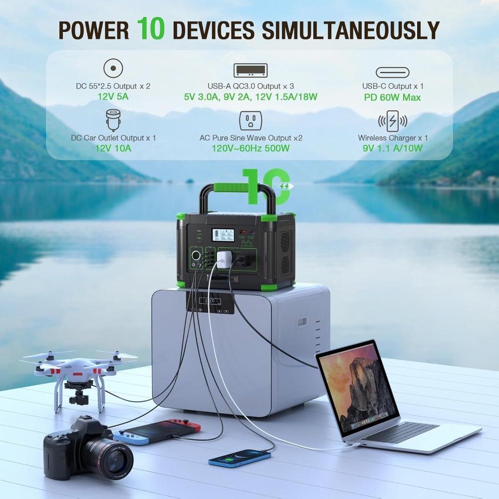 Estación de Energía Portátil L - Ac Outdoor Power reseña y precio