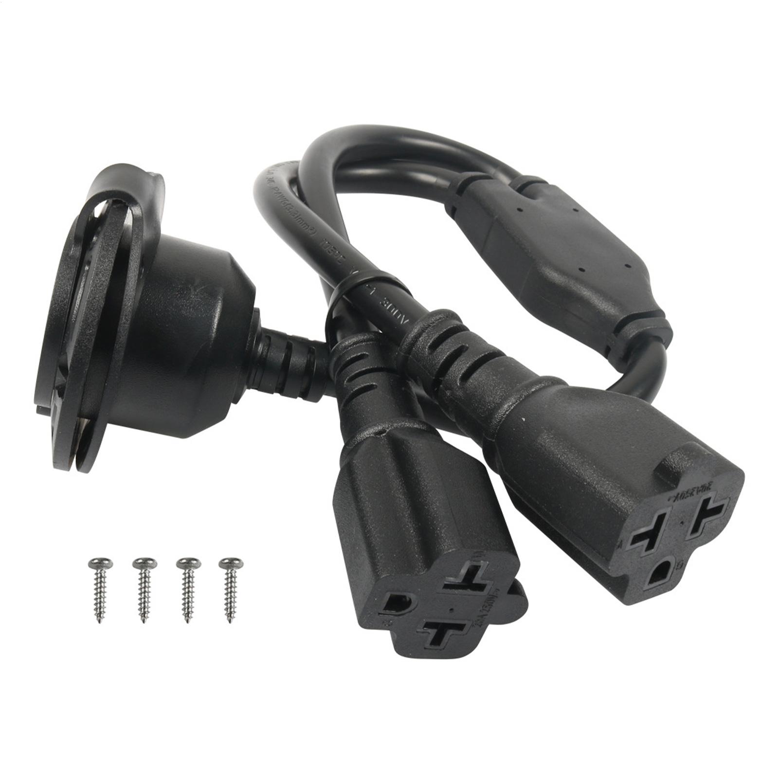 Enchufe de alimentación de tie - Outdoor Power Inlet Box reseña y precio