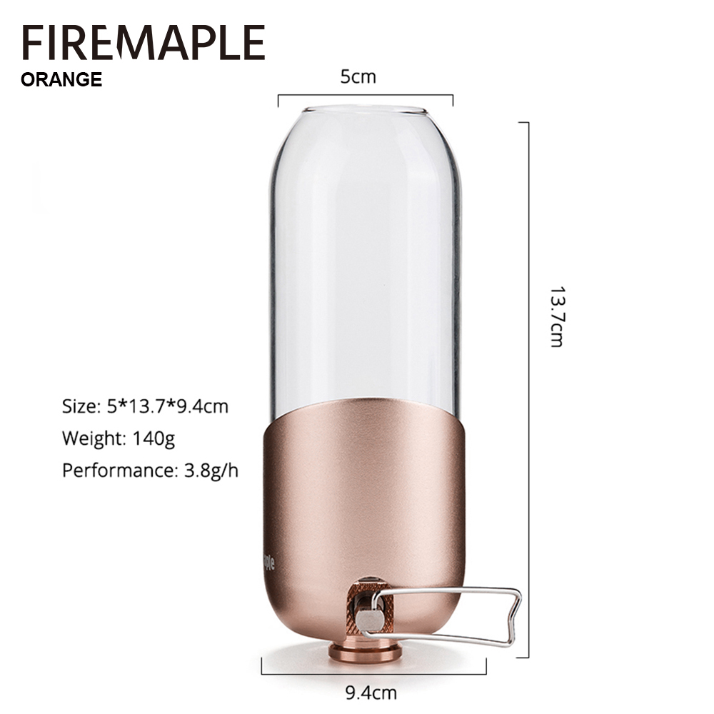 Linterna de Gas naranja de arc - Outdoor Power Heater reseña y precio