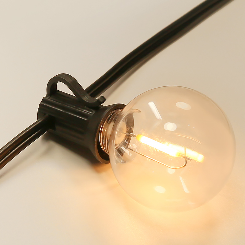 Guirnalda de Luces LED G40 par - Outdoor Power Hub reseña y precio