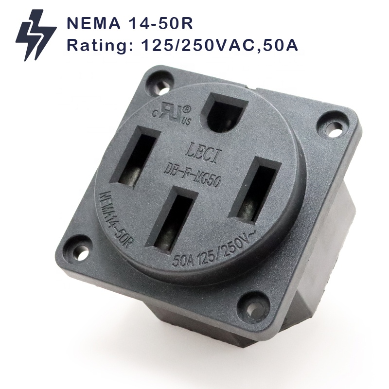 Receptáculo NEMA 14-50R, toma  - Outdoor Power Inlet Box reseña y precio
