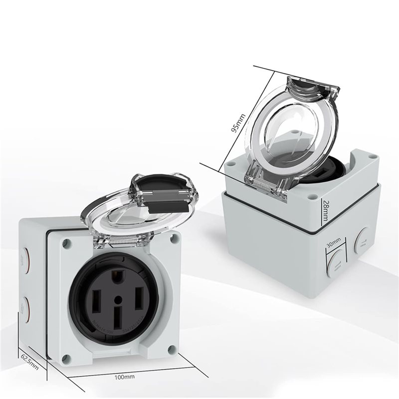 Caja de Tomacorrientes ABLK 6X - Outdoor Power Receptacle Box reseña y precio