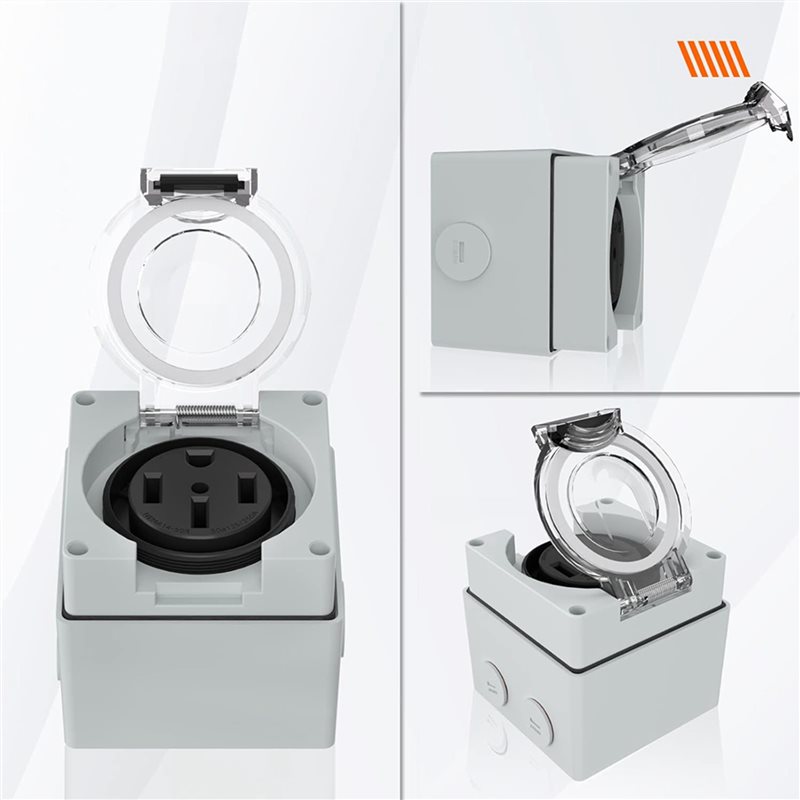 Caja de Tomacorrientes ABLK 6X - Outdoor Power Receptacle Box reseña y precio