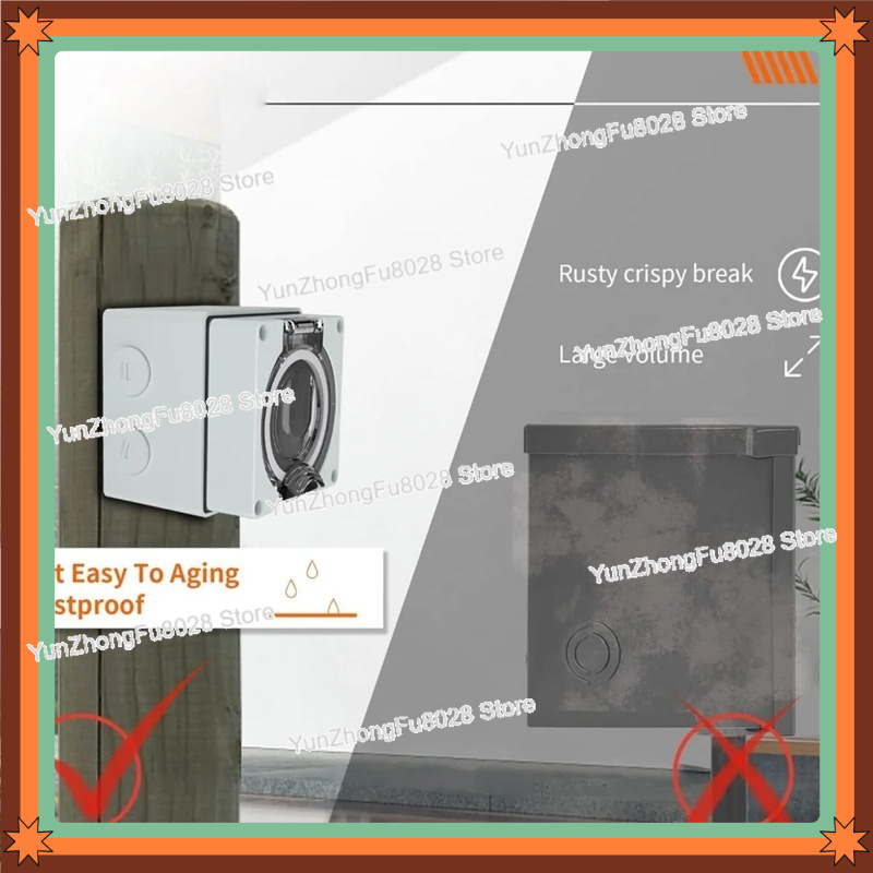 Caja de Tomacorriente de 50 Am - Outdoor Power Receptacle Box reseña y precio