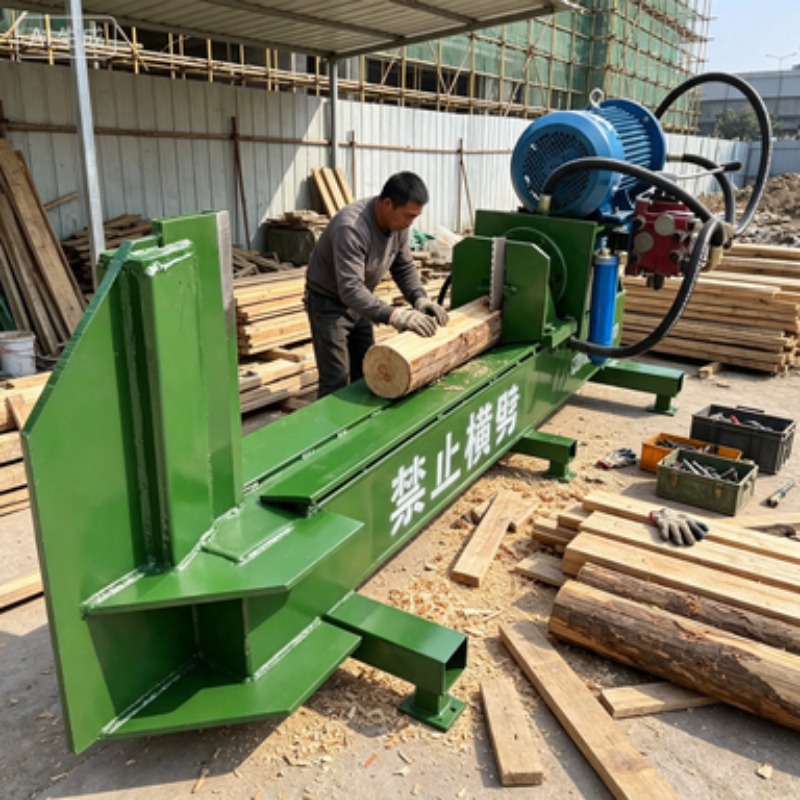 Trituradora de Leña Hidráulica - Log Splitter Electric reseña y precio