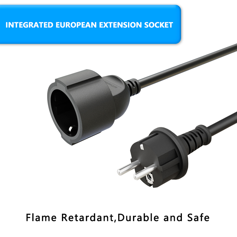 LIPWEL Cable de extensión euro - Outdoor Power Extension Cord reseña y precio