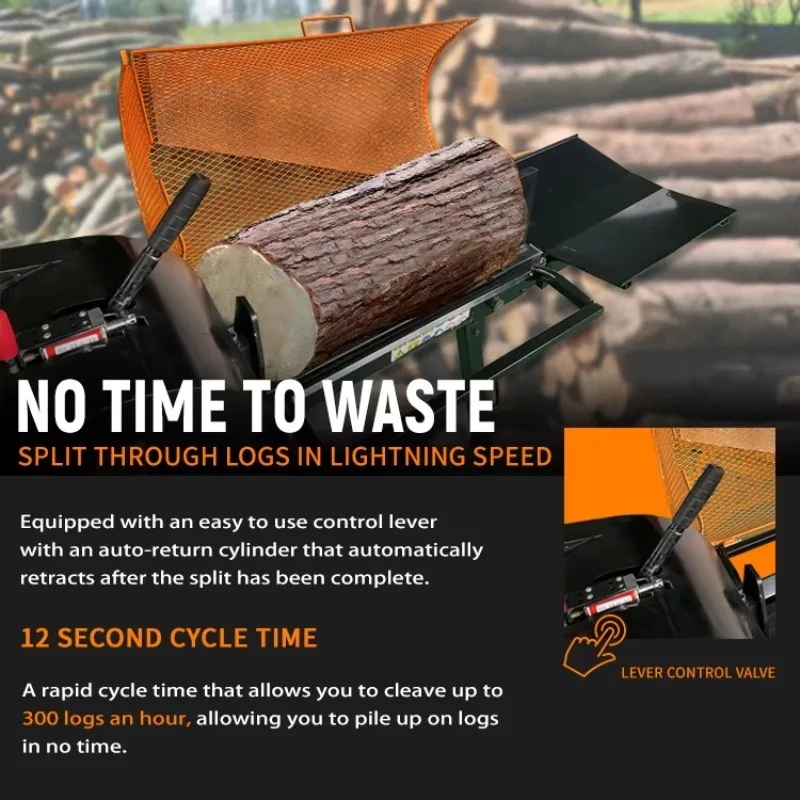 【Precio de Fábrica】RCM Holzspa - Log Splitter Electric reseña y precio