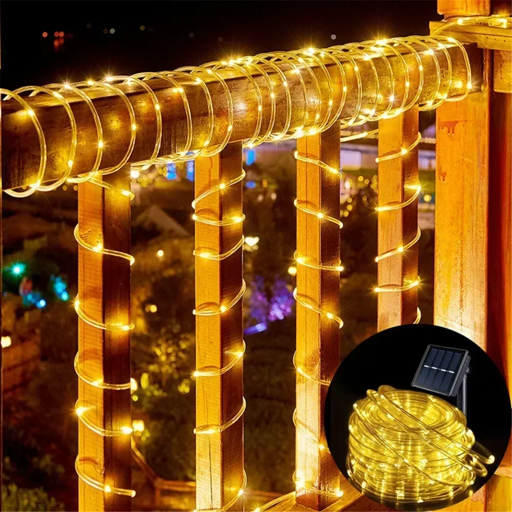 Luces Solares de Cuerda, 8 Mod - Outdoor Power For Gazebo reseña y precio