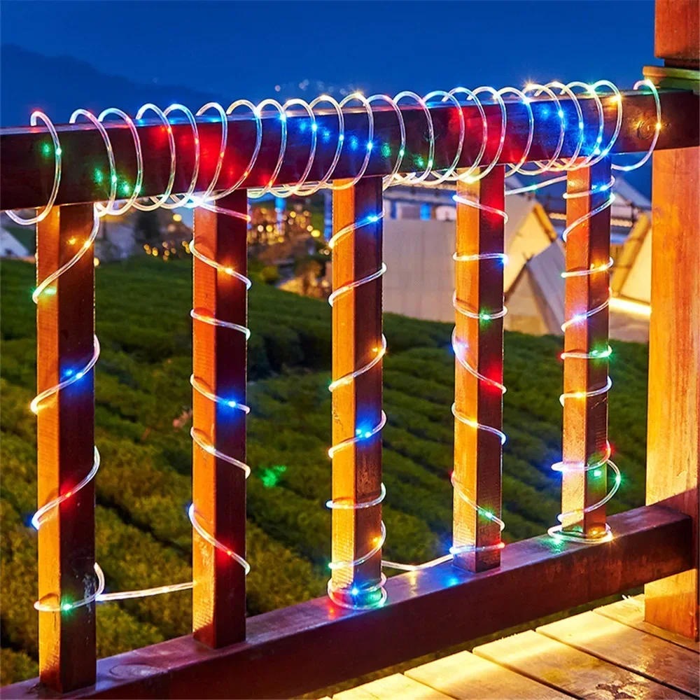 Luces Solares de Cuerda, 8 Mod - Outdoor Power For Gazebo reseña y precio