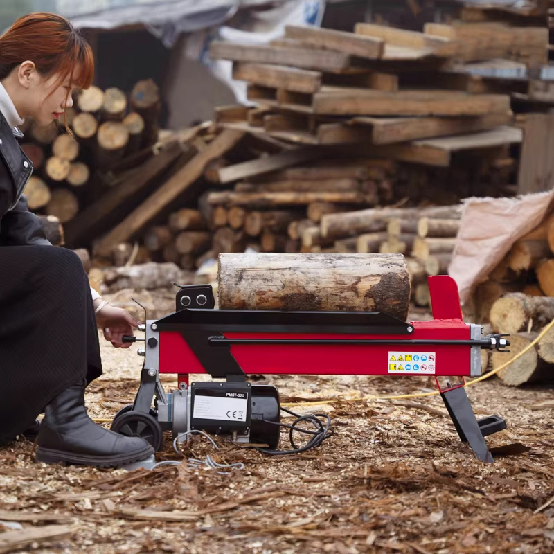 Rajadora de Leña Hidráulica de - Log Splitter Electric reseña y precio
