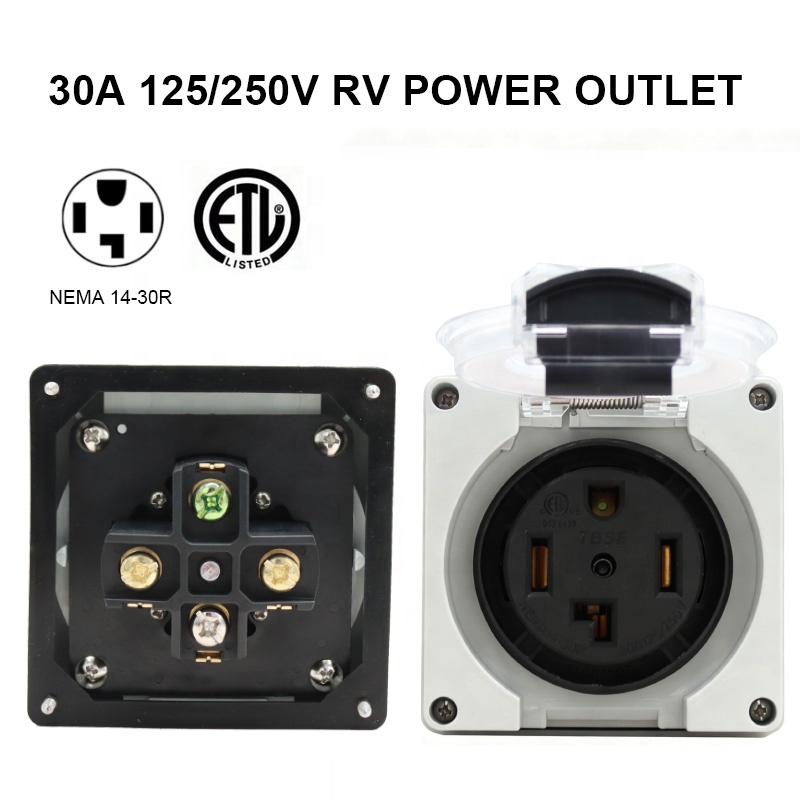 Caja de toma de corriente de 3 - Outdoor Power Receptacle Box reseña y precio