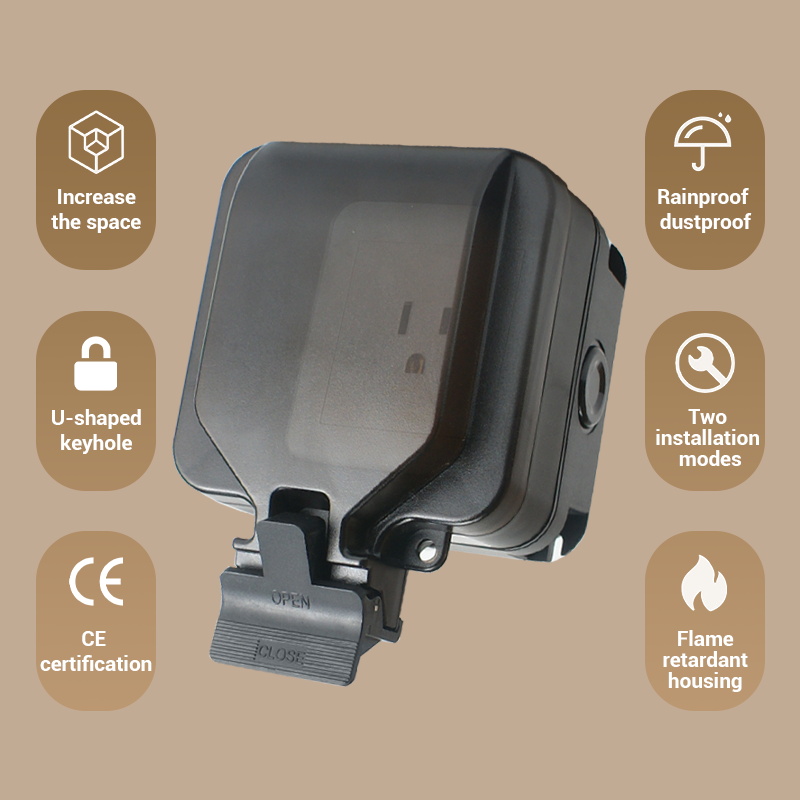 Avoir-enchufe de pared imperme - Outdoor Power Inlet Box reseña y precio