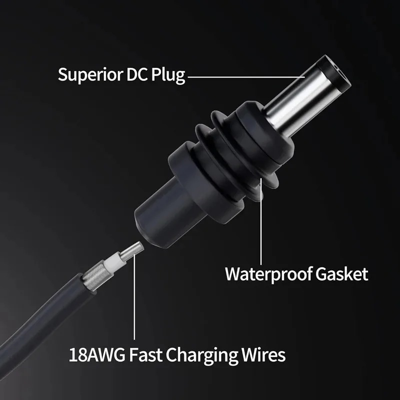 B04B Nuevo cable de alimentaci - Outdoor Power Extension Cord reseña y precio