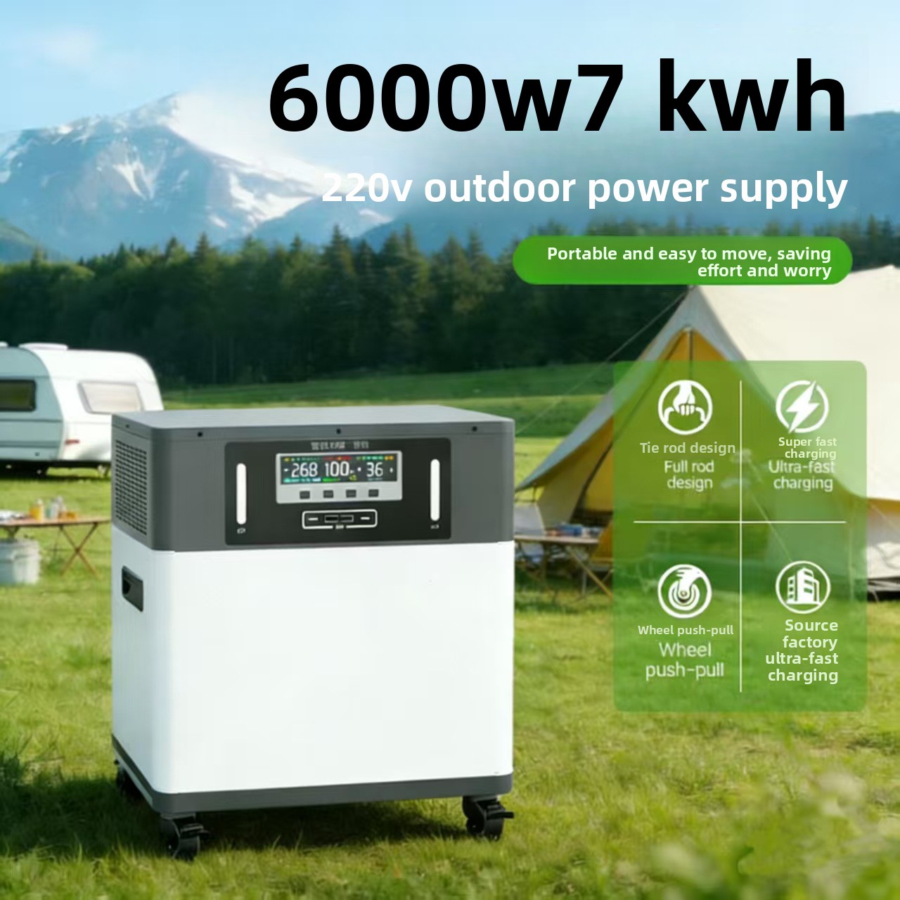 Fuente de Energía Portátil par - Outdoor Power Supply reseña y precio