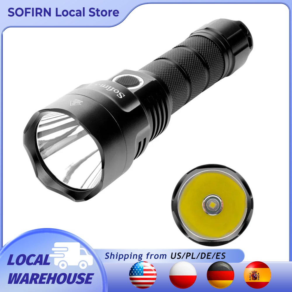Sofirn-linterna LED potente C8 - Outdoor Power Group reseña y precio