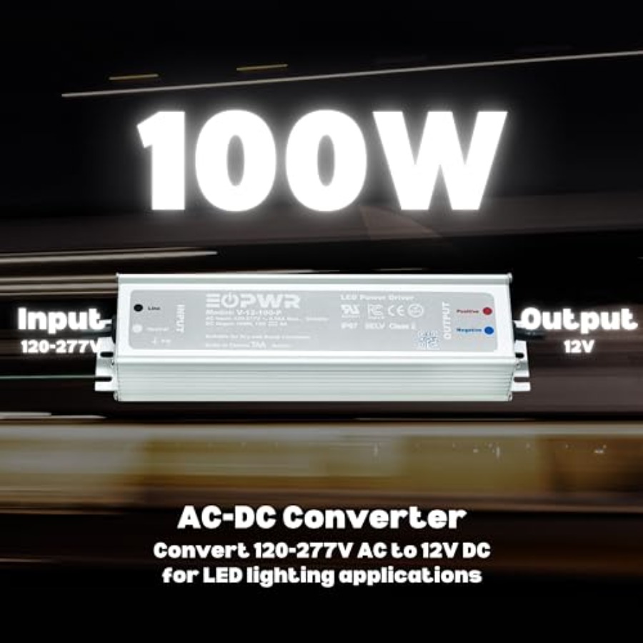 Controlador LED Impermeable IP - Outdoor Power Supply reseña y precio