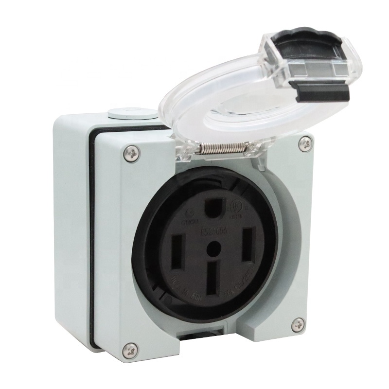 Caja de entrada de energía RV  - Outdoor Power Receptacle Box reseña y precio