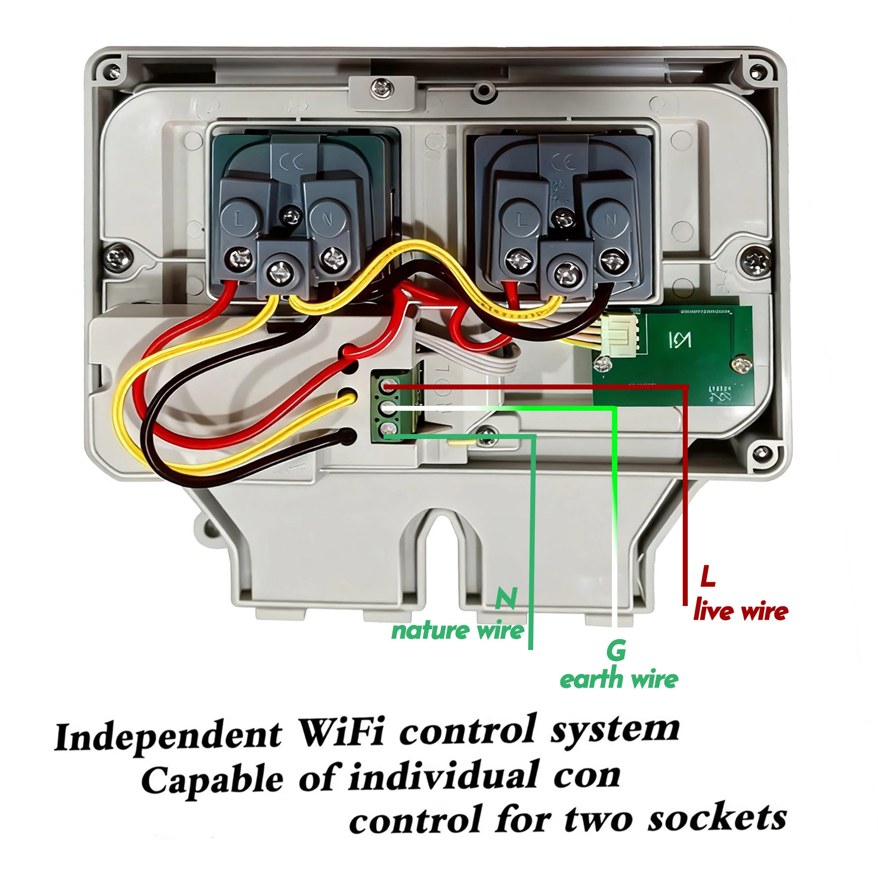 Toma de corriente de pared imp - Outdoor Power Inlet Box reseña y precio