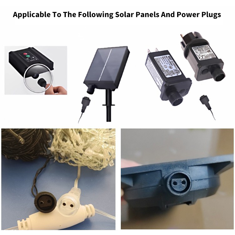 Conector LED de 2 Pines para E - Outdoor Power Extension Cord reseña y precio