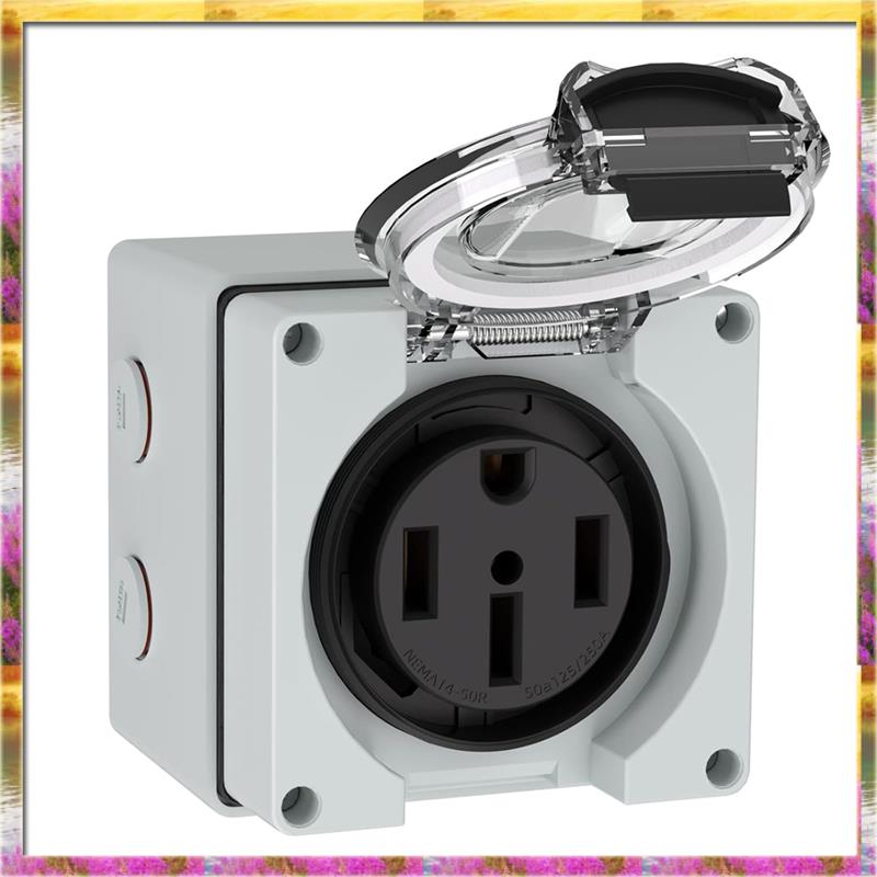 Caja de toma de corriente para - Outdoor Power Receptacle Box reseña y precio