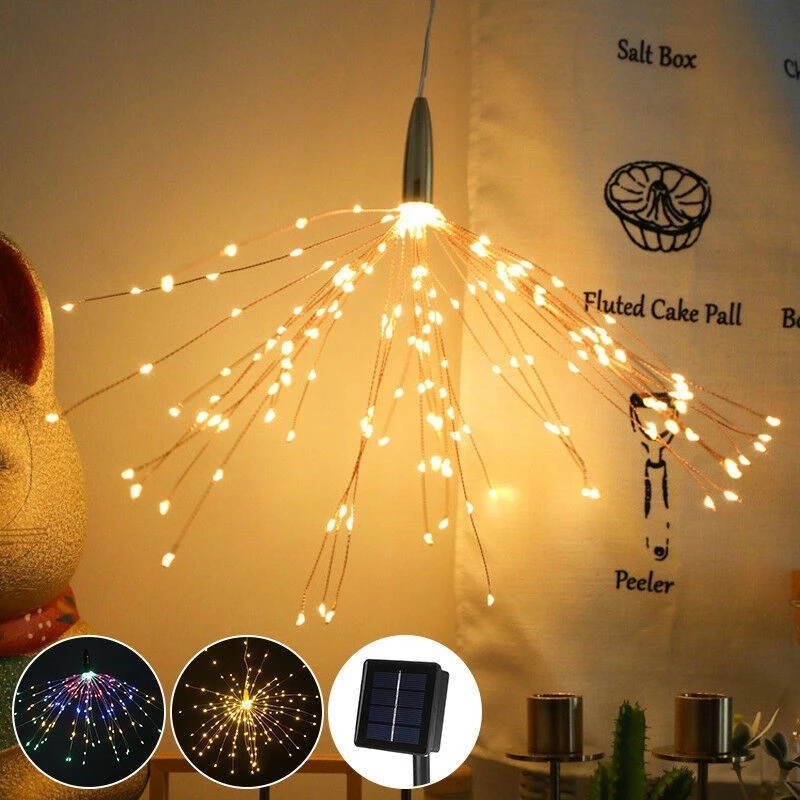 Lámpara Solar Led de 200 leds, - Outdoor Solar Power Xmas Lights reseña y precio