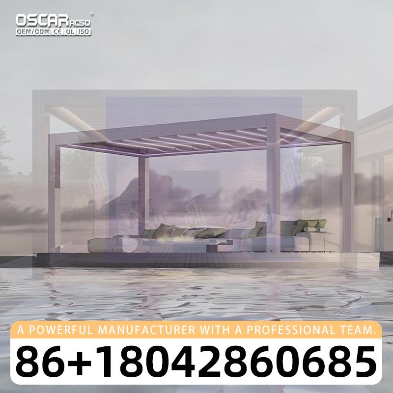 Pérgola Bioclimática Motorizad - Outdoor Power For Gazebo reseña y precio