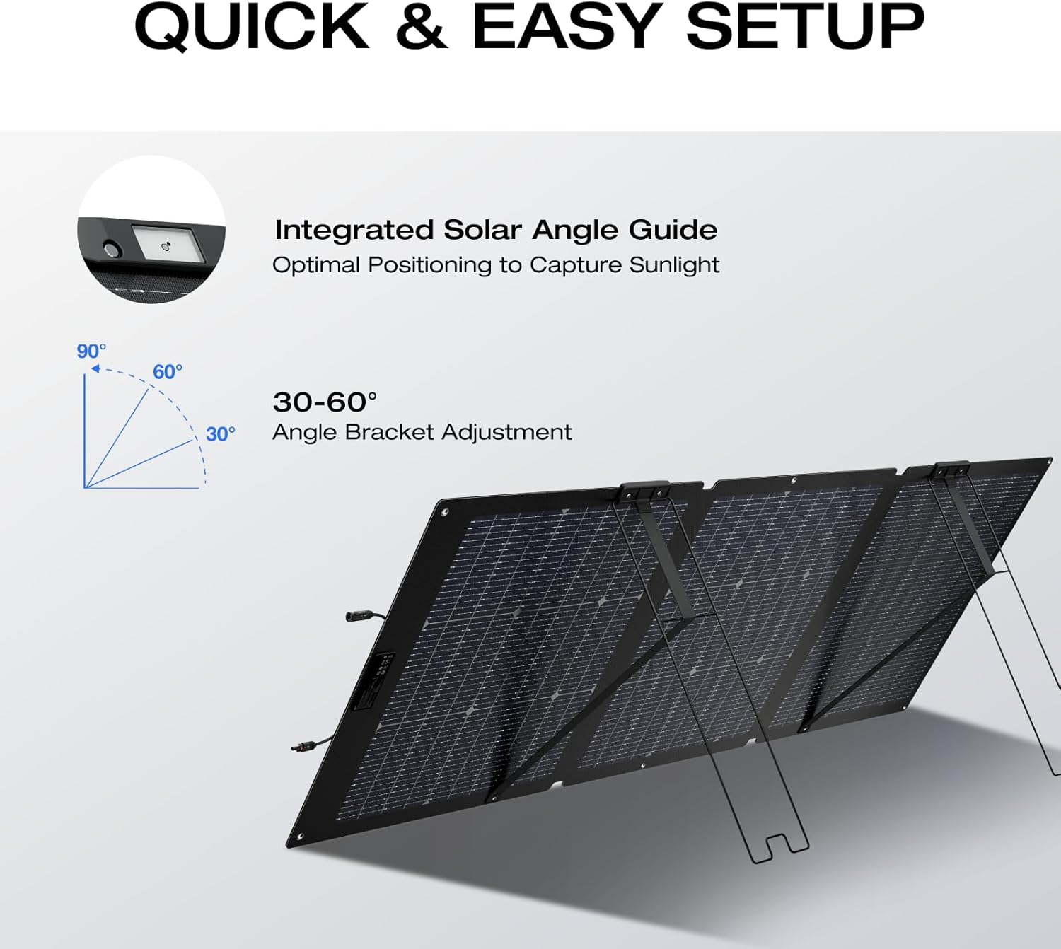 Panel Solar Plegable de 160 Va - Power Outdoor reseña y precio