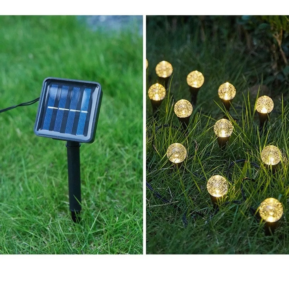 Guirnalda de luces LED para ex - Outdoor Solar Power Xmas Lights reseña y precio