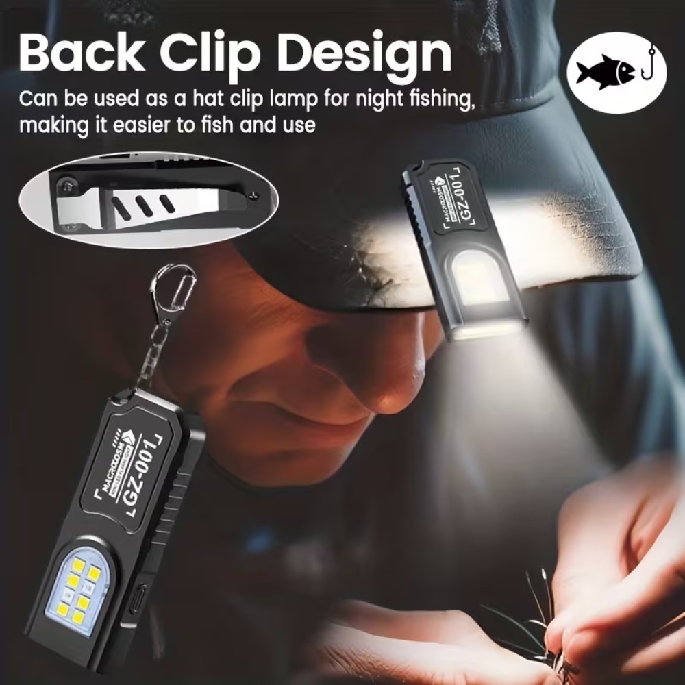 Mini linterna LED COB con llav - Outdoor Power Supply reseña y precio