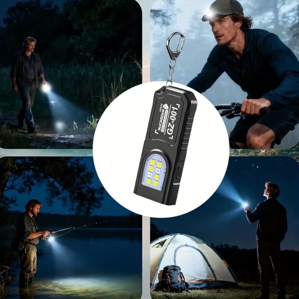 Mini linterna LED COB con llav - Outdoor Power Supply reseña y precio